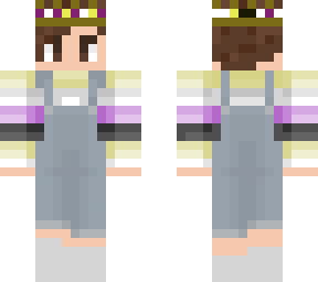non-binary with crown
