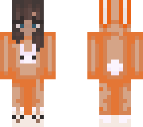 orange bunny girl