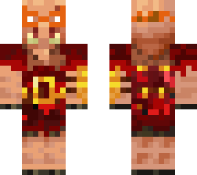 piglin brute rouge