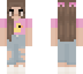 pink duck skin