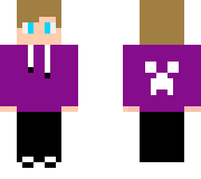 purple slim boy
