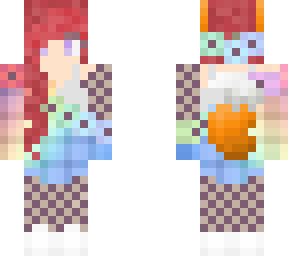 rainbow foxy girl