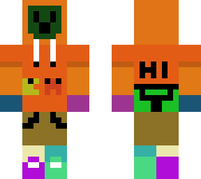random colour man