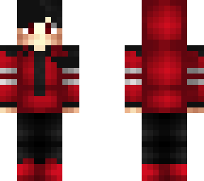 red and black boy