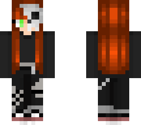 red hair girl with a skull (from another person forgot the name sorry!)