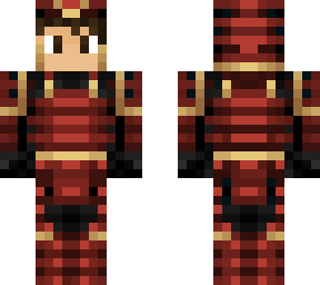 red version of @antusks samurai skin