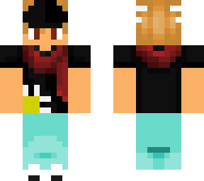 scarf with blackvalk