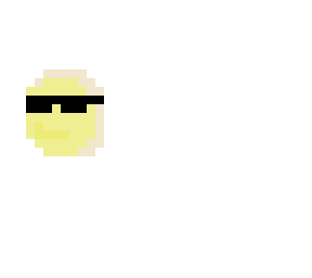 smiling donut with sunglasses
