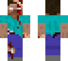 steve with blood