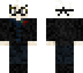 undead white boy in a suit