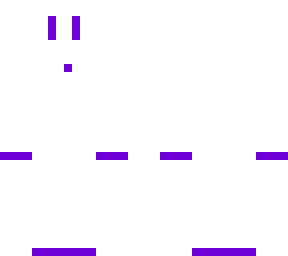 white and purple