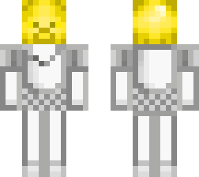 yellow colorless guard without a helmet