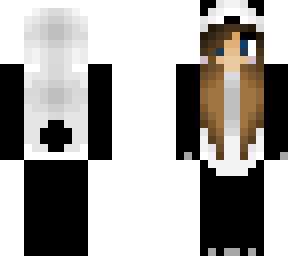 backwards panda girl