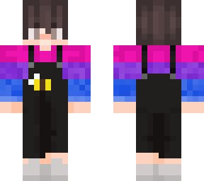 bi short hair overall pride