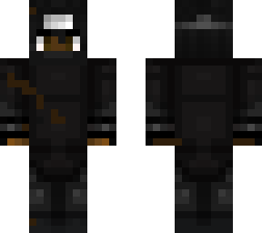 black ninja skin