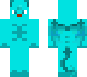 blue bear with dragon wings