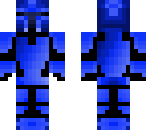 blue man