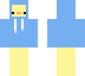 blue pastel ducky