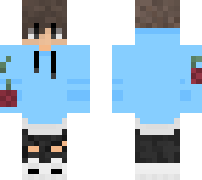 boy blue hoodie rose