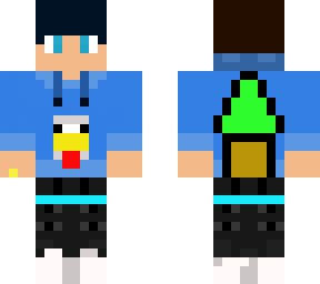 cool blue skin