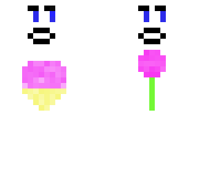 cotton candy and lollipop