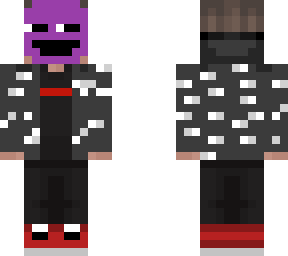 drip eboy & purple guy mask