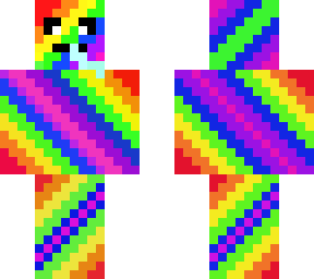 drippy rainbow dude