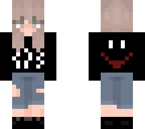 e-girl girl skin