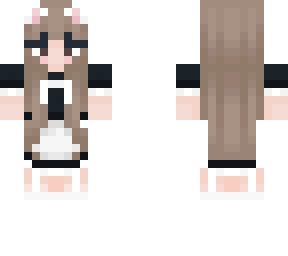 edited maid skin | Minecraft Skin
