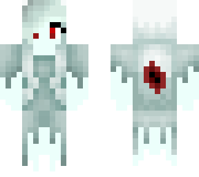 ghost girl with bloody back