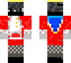 ghost person with technoblade gown