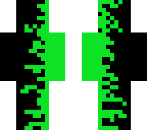 glitched skin (green)