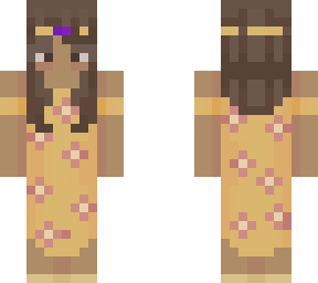 golden dress