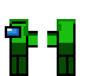 green among us 3d!!!!!!!!!
