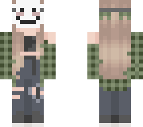green flannel mask slim