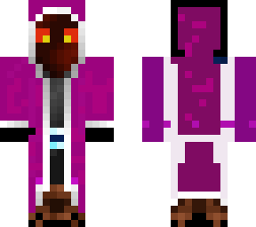 human magma wearing bathrobe