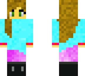 i made a skin but my friends told me what to do