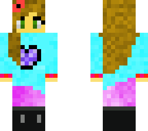 i made a skin but my friends told me what to do 2
