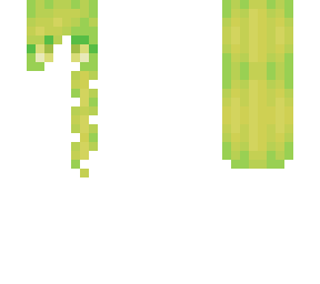 lemon-lime hair