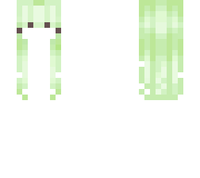 lime hair