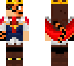 main part tiger with royal gown