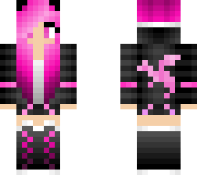 neon girl pink