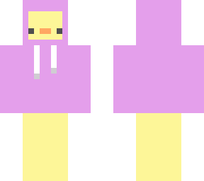 pastel pink ducky