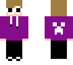 purple slim boy