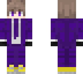 purple suit