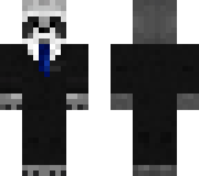 racc suit with blue tie