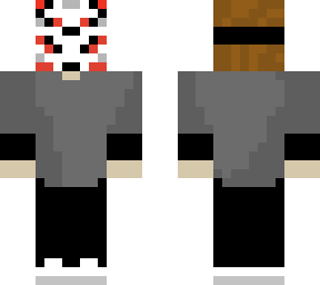 red hair kid with mask