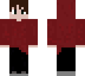 red hodie boy