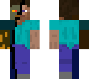 skin de steve bueno y malo