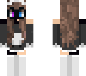 theauthordraws half enderman maid
